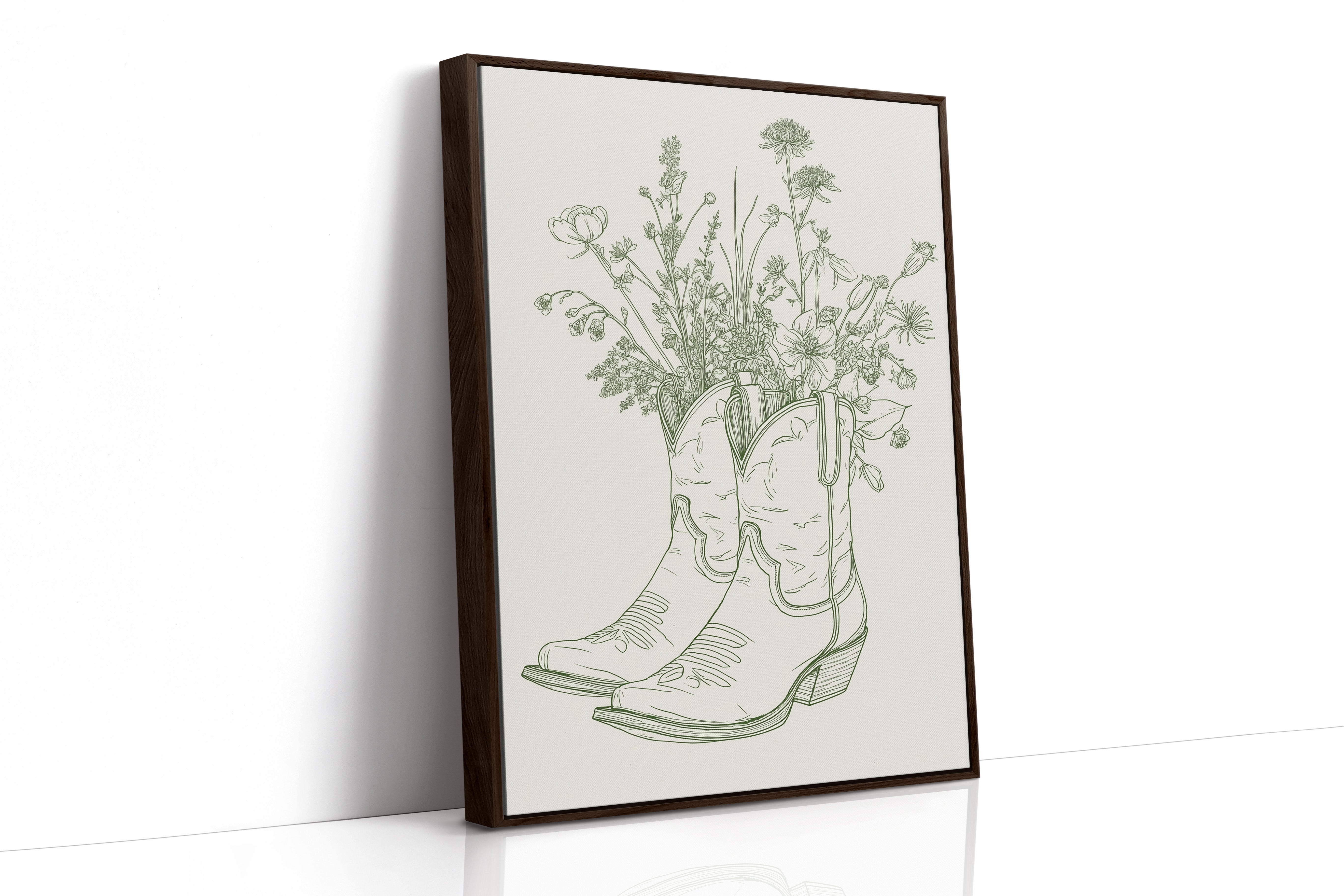Wildflowers Dance In Leather Boots