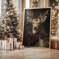 Noble Stag Brings Winter's Grace