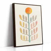 Morning Sun Grows Pastel Leaves