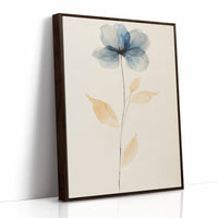 Blue Petals Dance With Morning Light