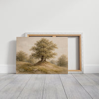Sentinel Oak Crowns Golden Hilltop