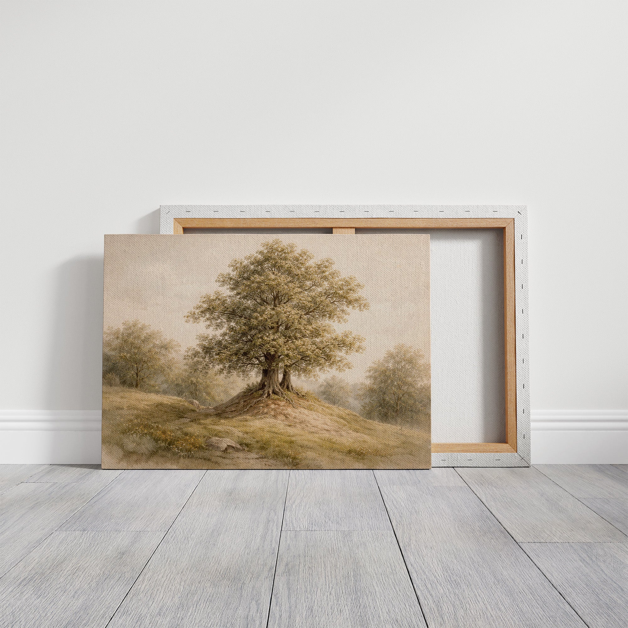 Sentinel Oak Crowns Golden Hilltop