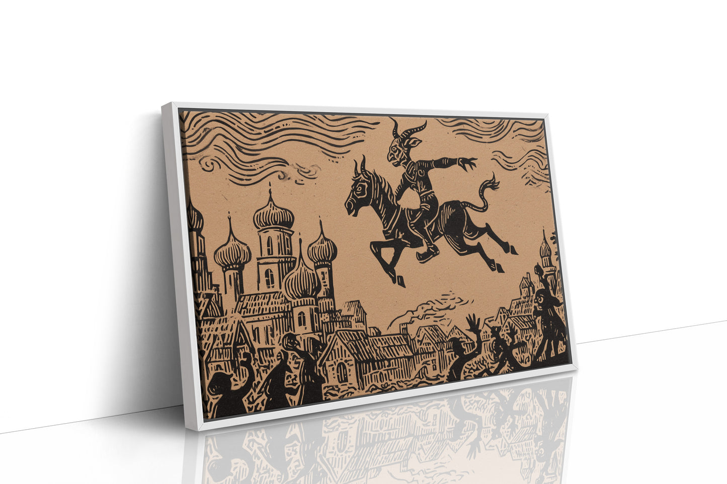 Ancient Riders Cross Storybook Skies