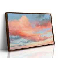 Coral Skies At Dusk