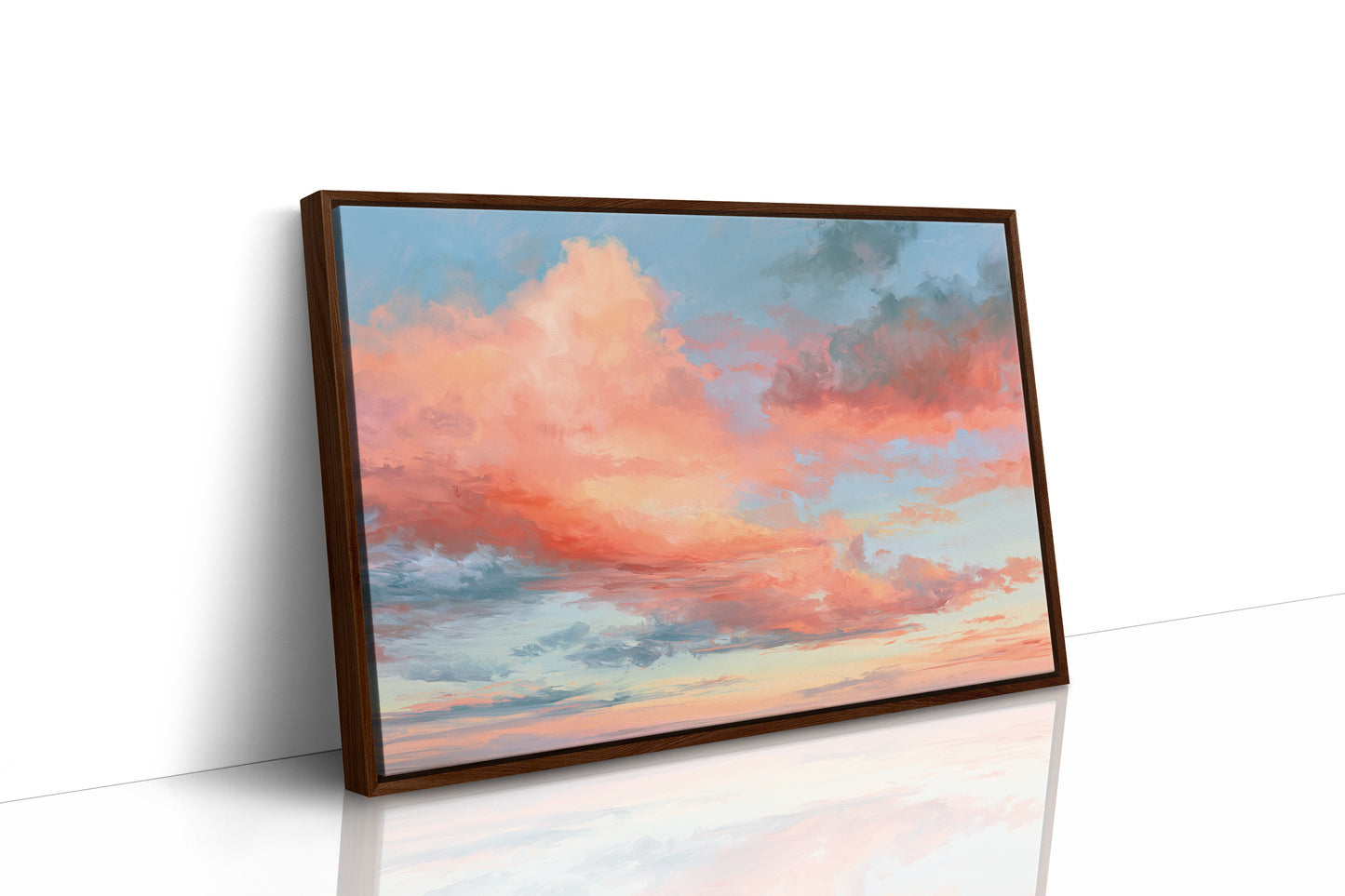 Coral Skies At Dusk