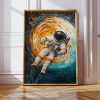 Astronaut in the Colorstorm