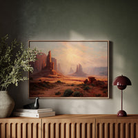 Sacred Light Bathes Ancient Towers