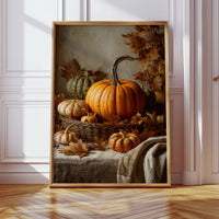 Harvest's Embrace in Autumn's Glow