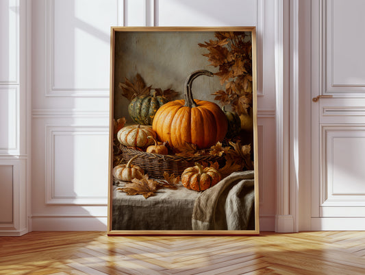 Harvest's Embrace in Autumn's Glow
