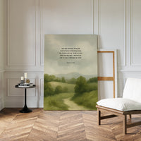 Morning Trust Psalm 143:8 Landscape Print