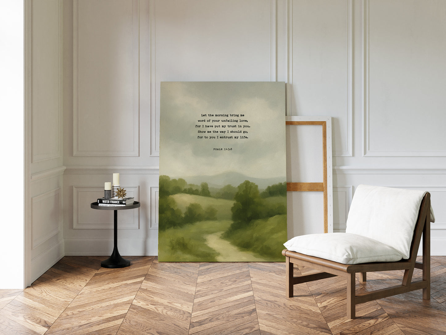 Morning Trust Psalm 143:8 Landscape Print
