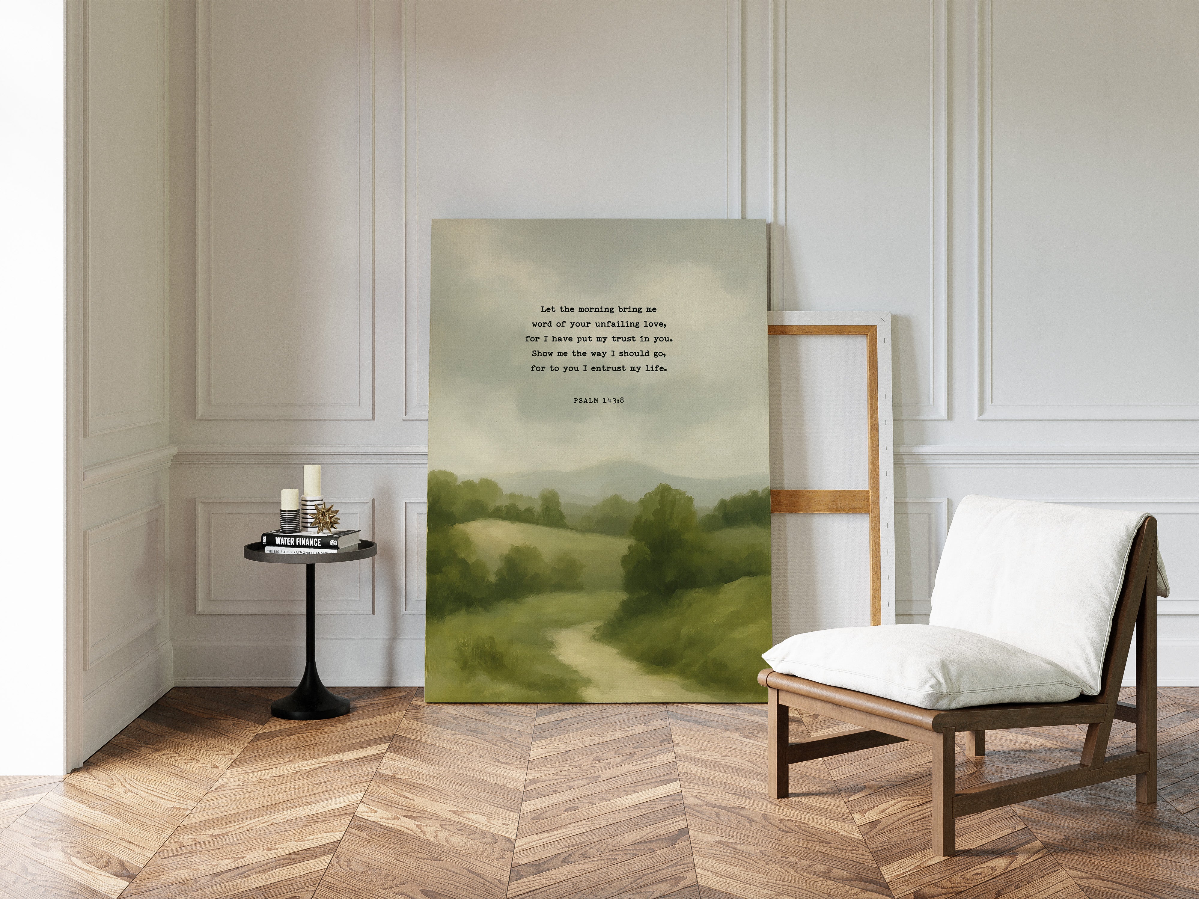 Morning Trust Psalm 143:8 Landscape Print