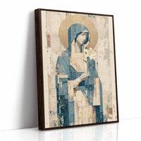 Seated Icon with Lily