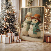 Snow Friends Share Winter's Secret Tales