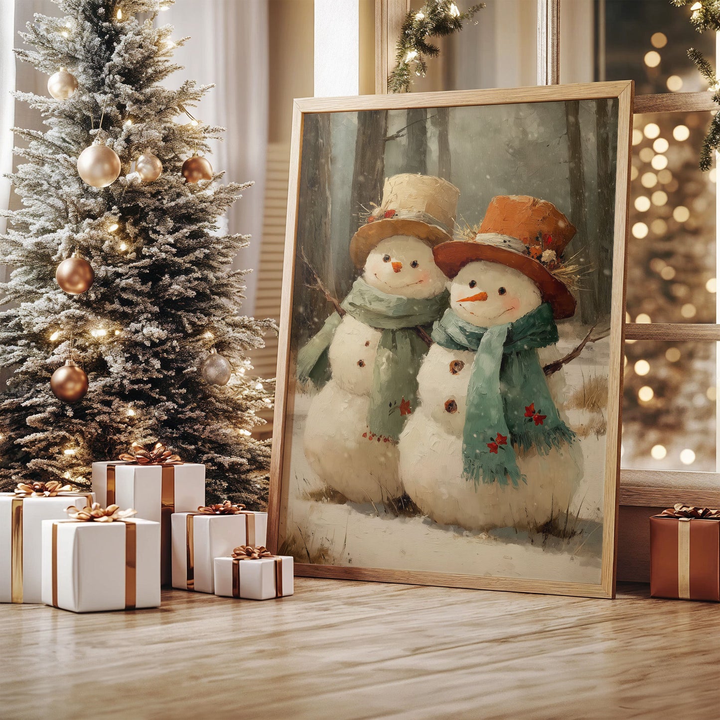 Snow Friends Share Winter's Secret Tales