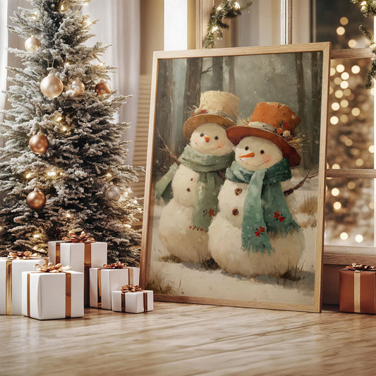 Snow Friends Share Winter's Secret Tales