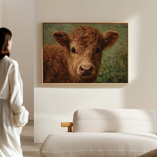 Sweet Summer Calf Holds Wonder