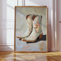 Painted Soles: Floral Cowgirl Boots