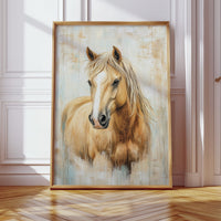 Palomino Gaze: Golden Spirit