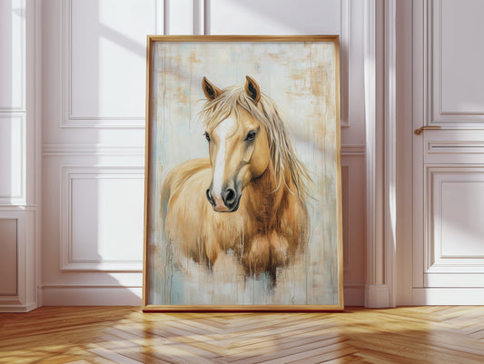 Palomino Gaze: Golden Spirit