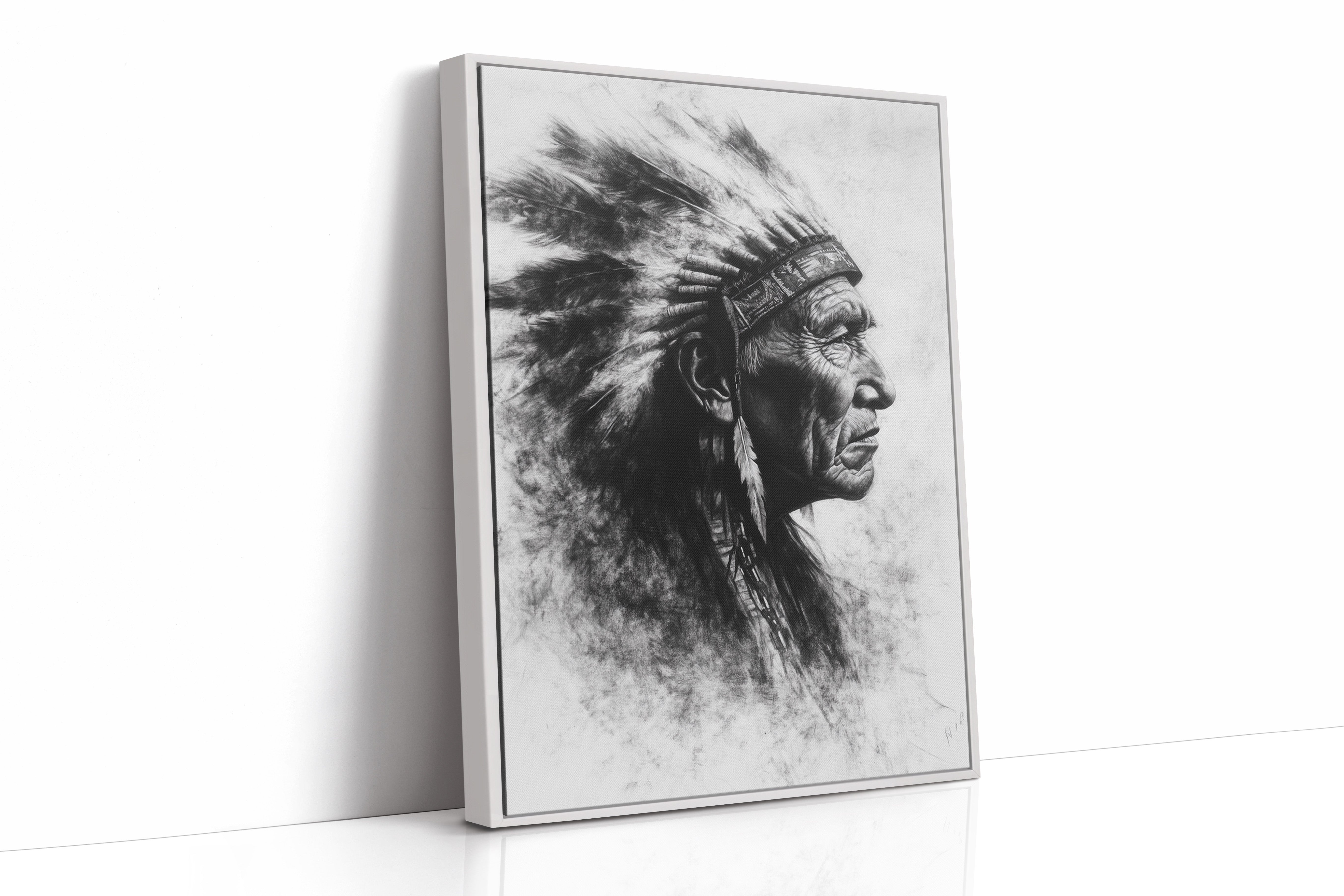 Elder Spirit in Charcoal