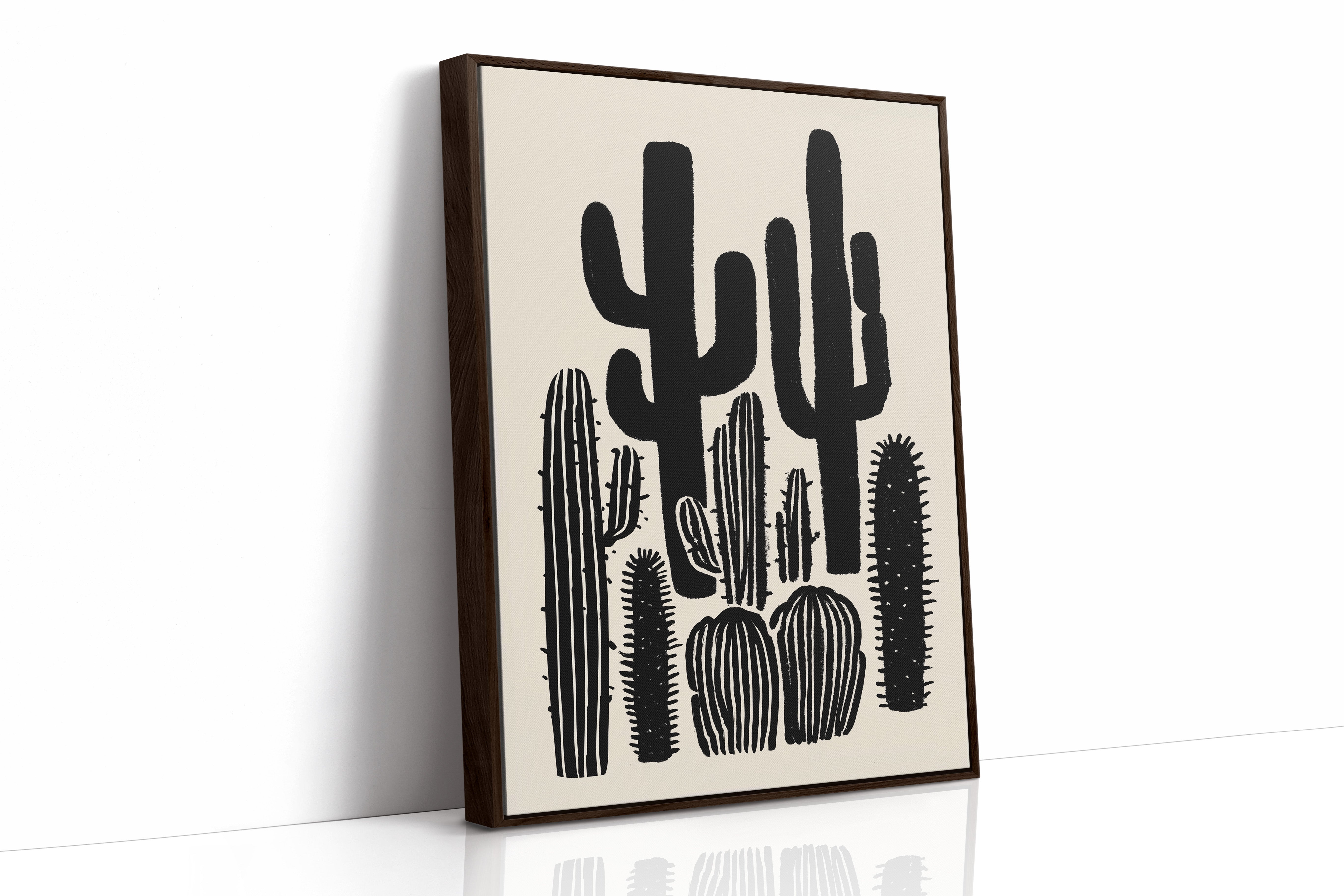 Desert Giants Dance In Moonlight