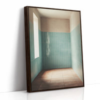 Morning Light Meets Mint Tiles
