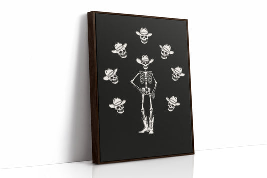 Cowboy Bones Dance Under Stars