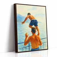 Summer Leaps Into Ocean Blue