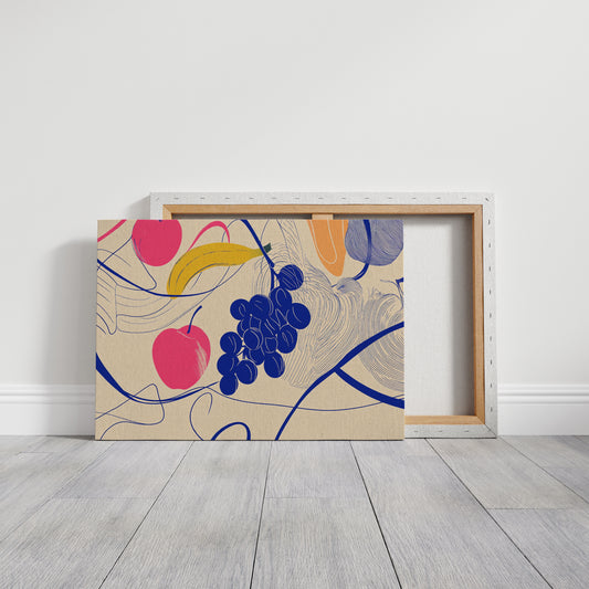 Summer Fruits Dance In Cream Light