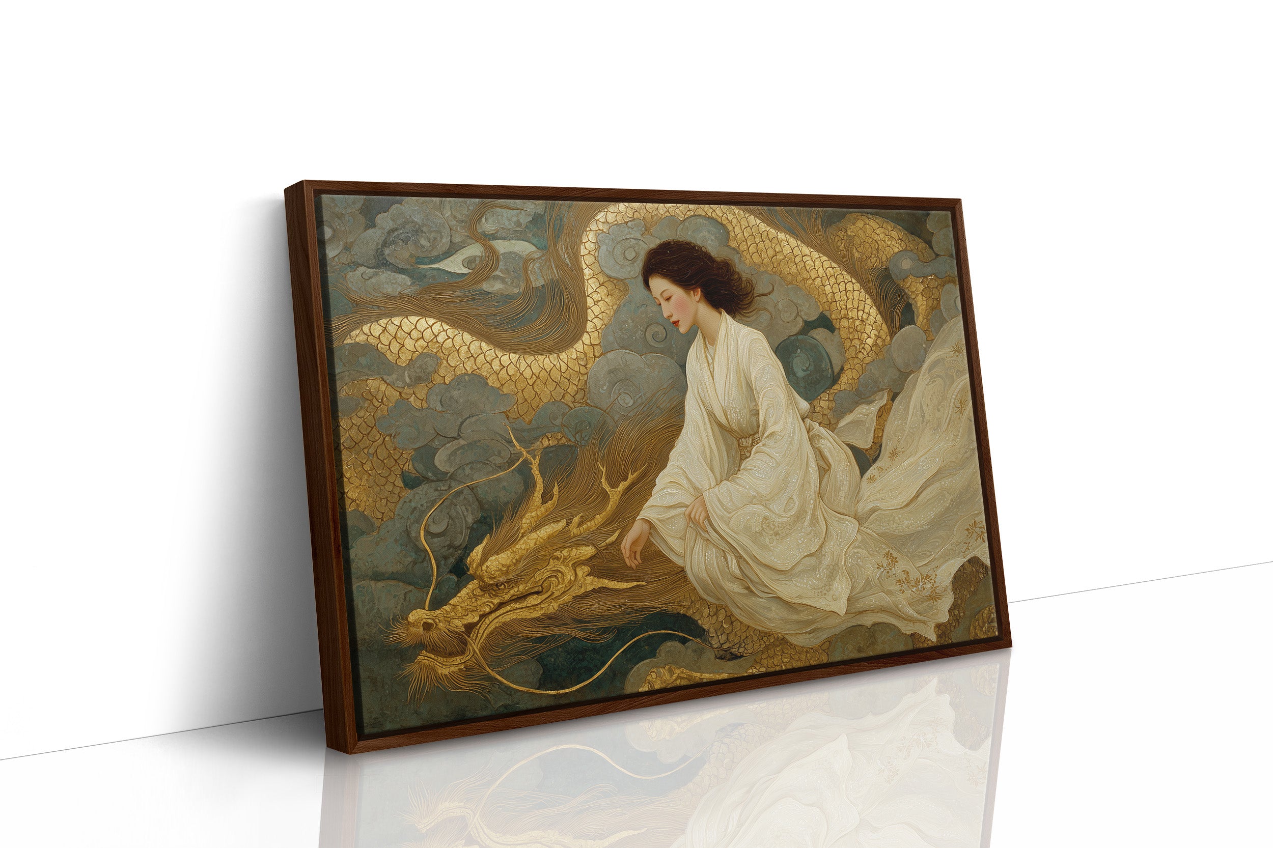 Dragon Tales In Morning Gold