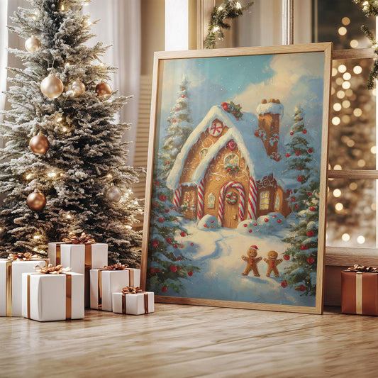 Gingerbread Dreams On Snowy Nights