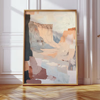 Canyon Light: Abstract Southwest Landscape