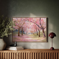 Cherry Path Leads To Spring