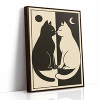 Day Meets Night Through Feline Eyes