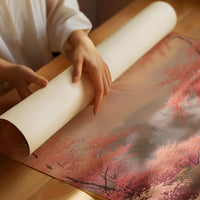 Cherry Blossoms Dance Near Fuji
