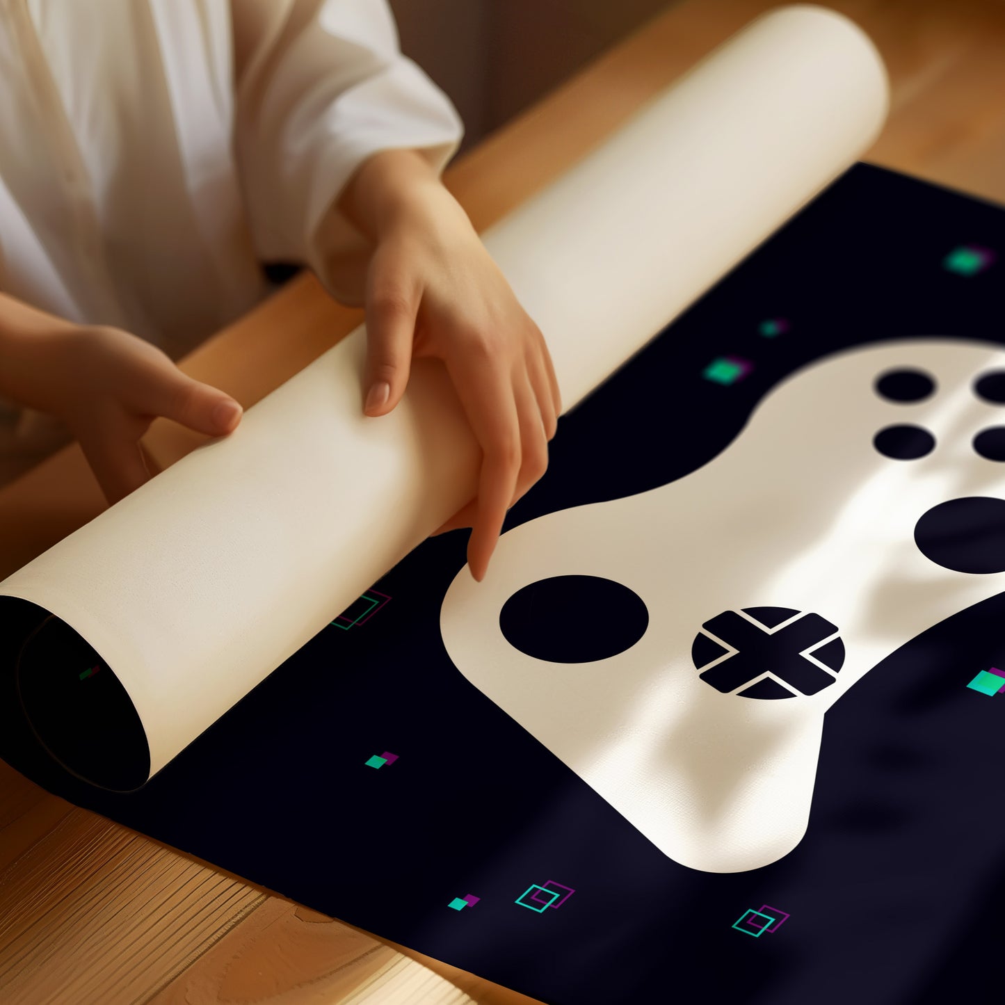 Minimal Gamer Controller Art
