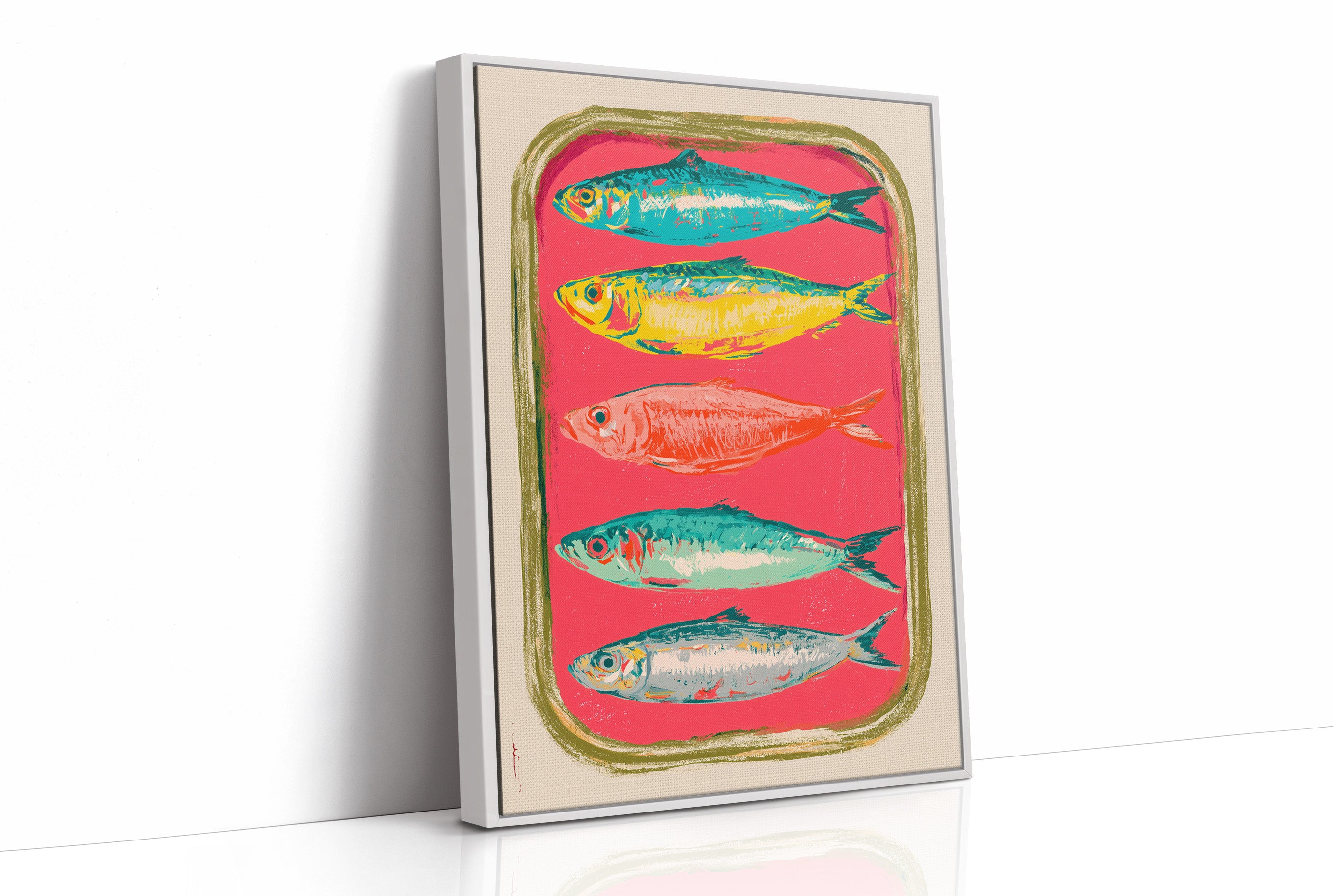 Pop Art Sardine Tin