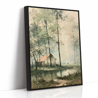 The Solitary Walker: A Cottage by the Pond