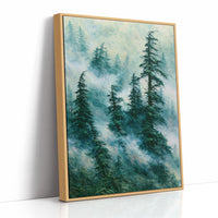 Rain Through the Evergreen Canopy