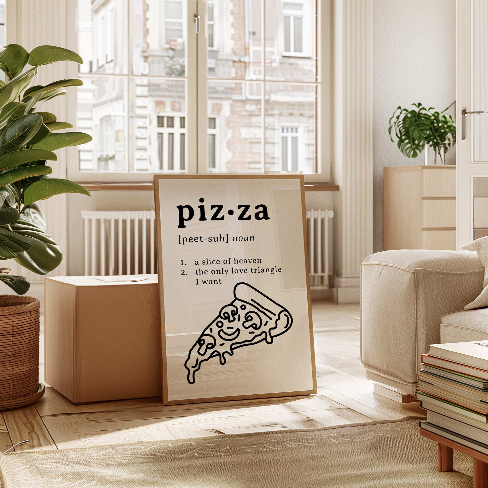 Dictionary Dreams Define Perfect Pizza