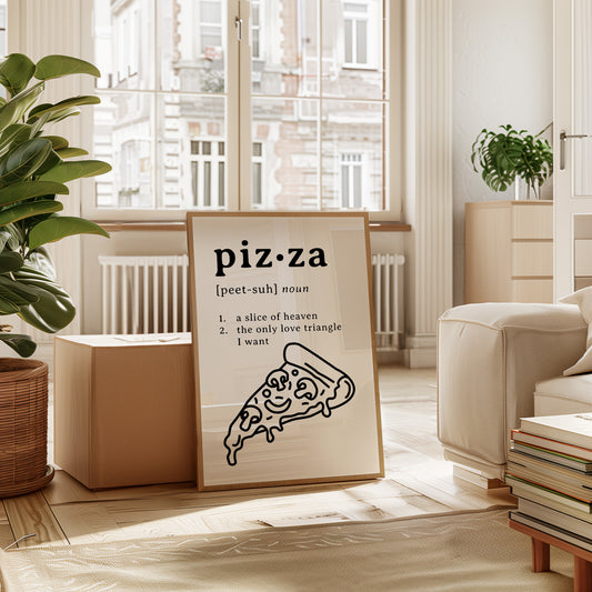 Dictionary Dreams Define Perfect Pizza