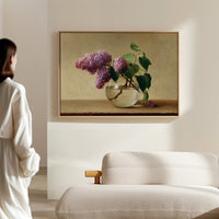 Lilacs Dance In Crystal Light