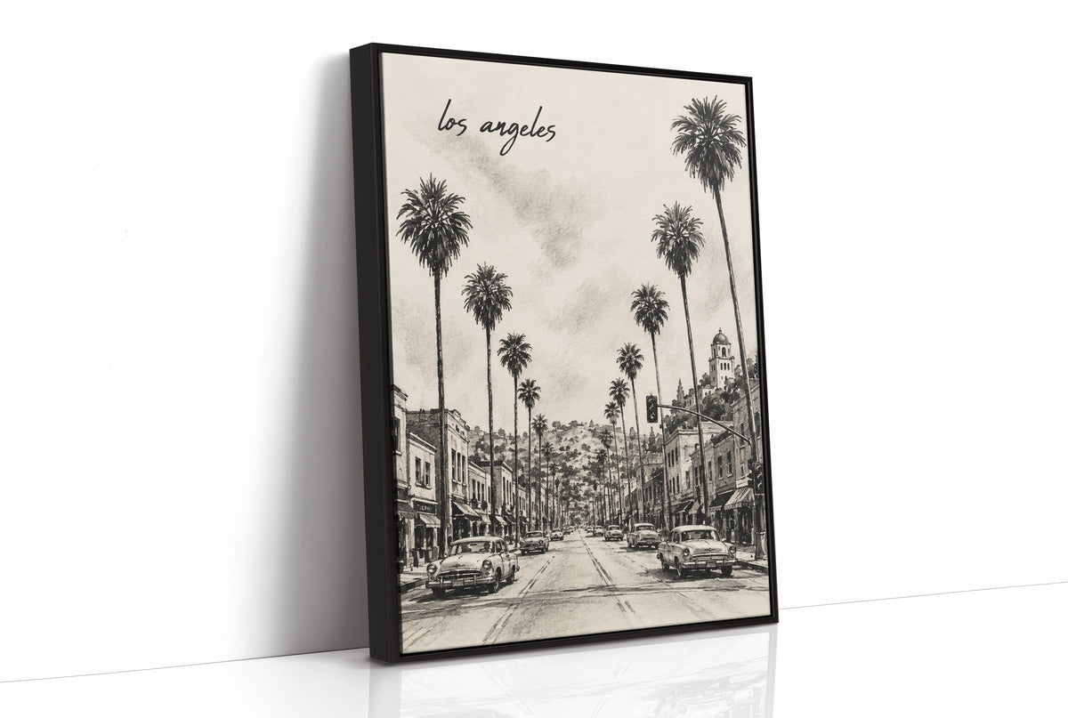 Los Angeles: Sketched in Sepia
