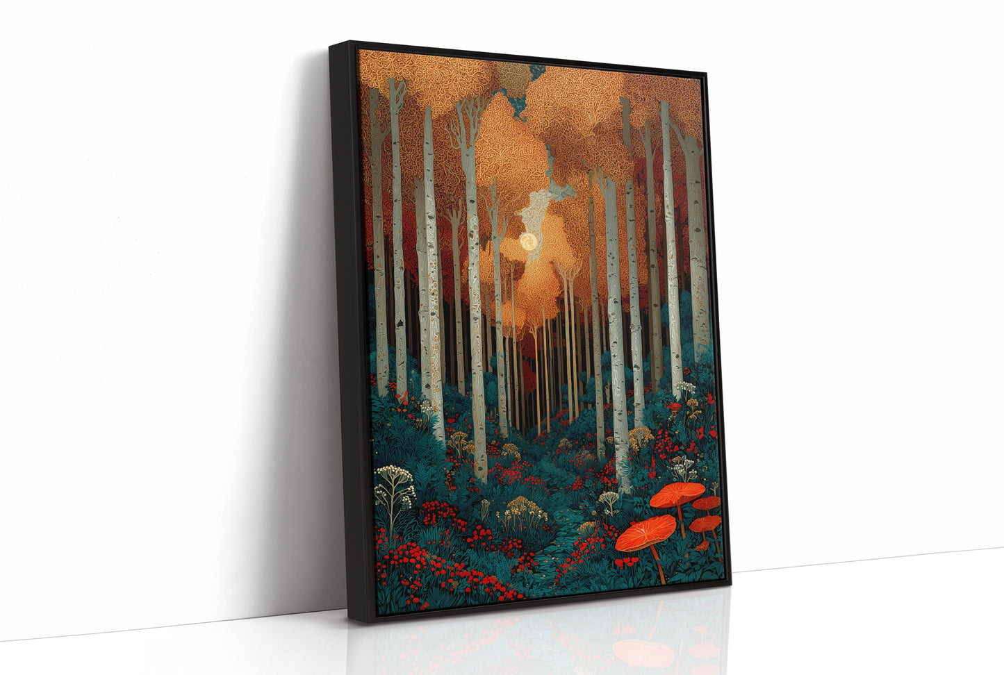 The Moon Waits at the End of the Wood