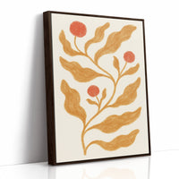 Golden Leaves Hold Coral Stories