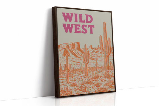 Saguaros Dance Under Magenta Skies