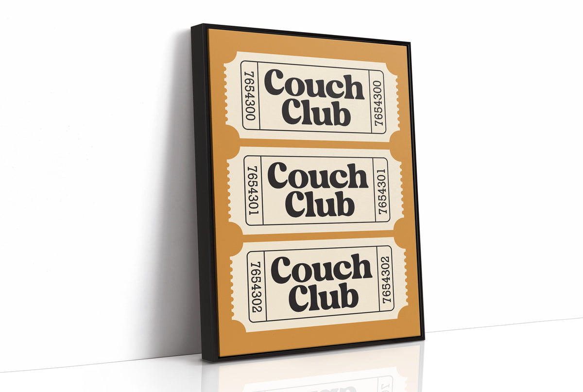 Couch Club: Bold Serif Edition