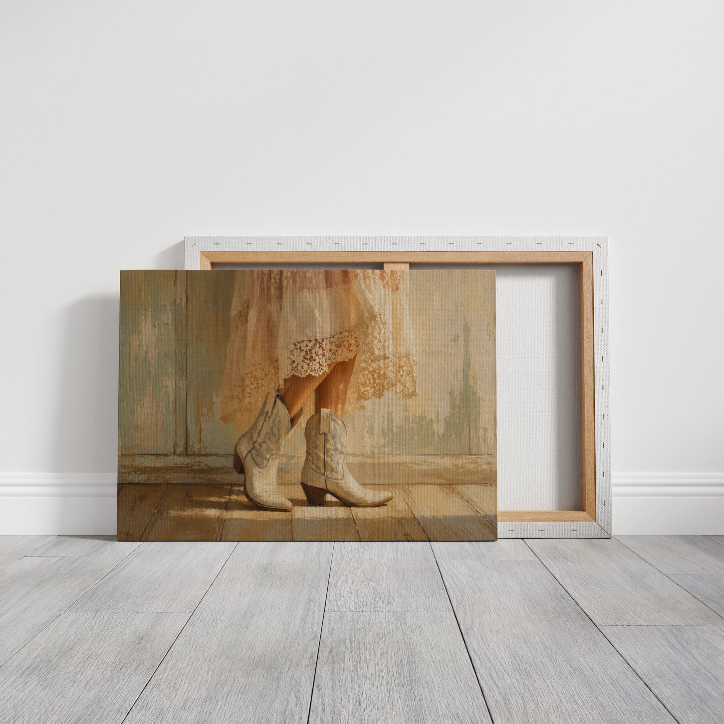 Lace, Light, and Leather Boots