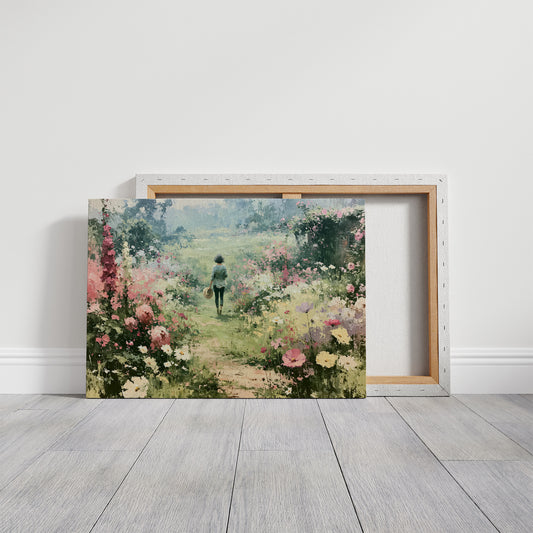 Solo Wander Through Wildflowers